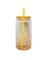 16oz Jelly ombre glass can