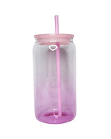 16oz Jelly ombre glass can