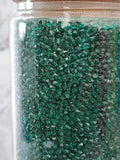 Diamond Filled Glass Can