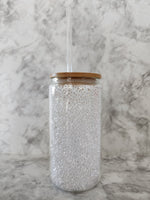 Diamond Filled Glass Can