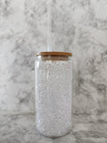Diamond Filled Glass Can