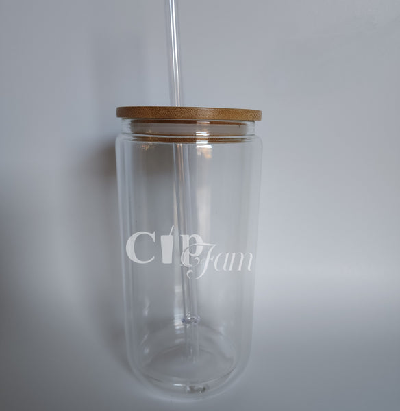 16oz Glass Snowglobe