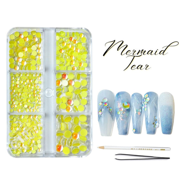 Yellow Mermaid tear set