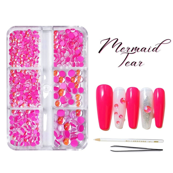 Pink Mermaid tear set