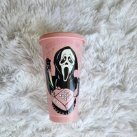 No, you hang up cup