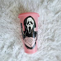 No, you hang up cup