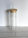 25oz Glass Snowglobe