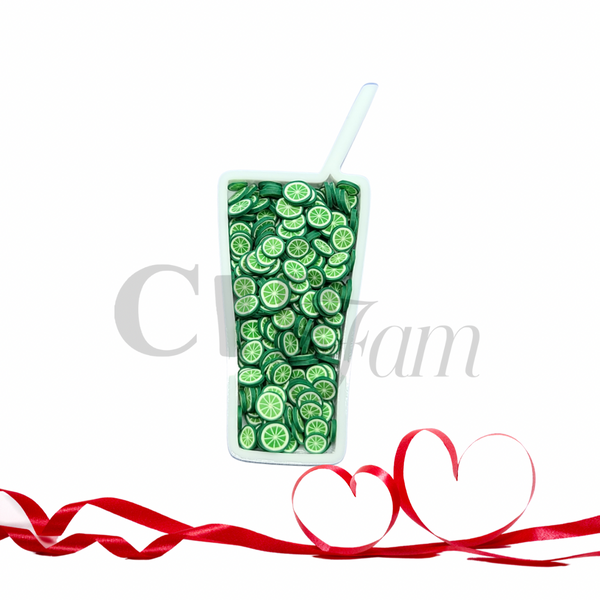 Lime Slice Polymer Clay