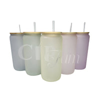 20oz Frosted Color Changing Glass