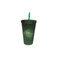 16oz Mistletoe Studded Tumbler