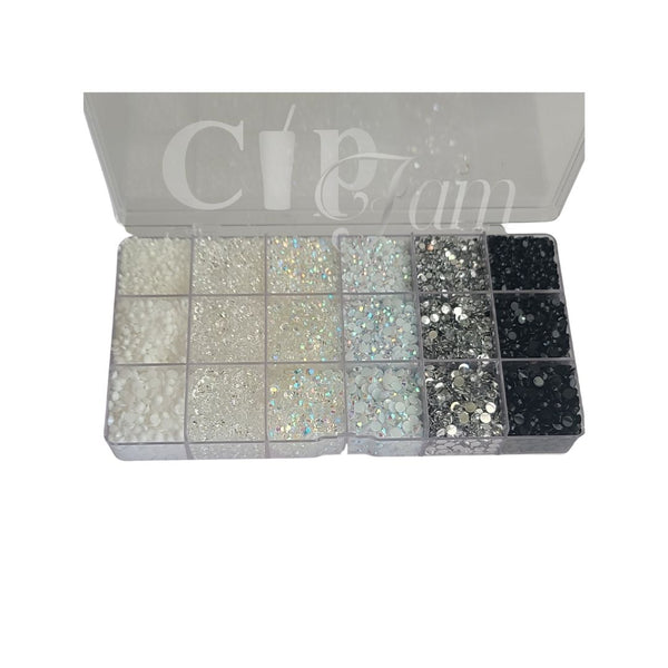 Ying Yang Rhinestone kit