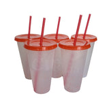 24oz Solid Color Changing Confetti Cups