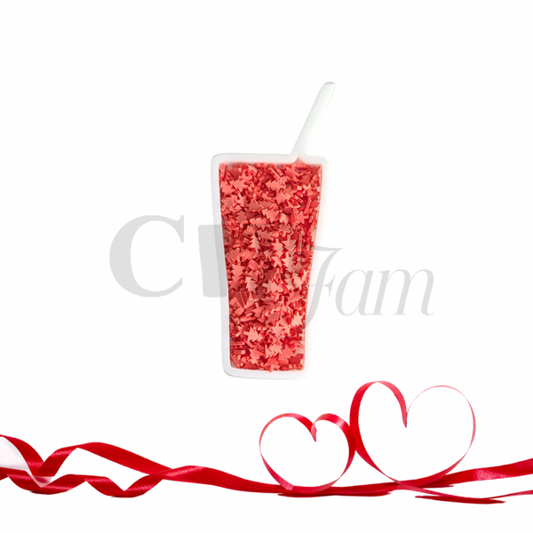Red Christmas Tree Polymer Clay